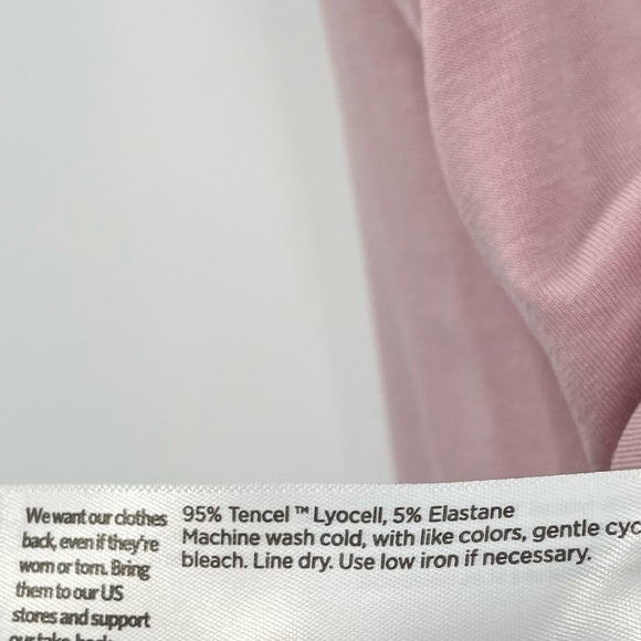 EILEEN FISHER WOMENS T-SHIRT IN LIGHT PLUM SIZE XS NWT - Picture 6 of 8